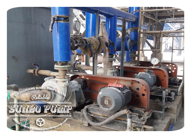 50HSR-C Rubber Lined Slurry Pump